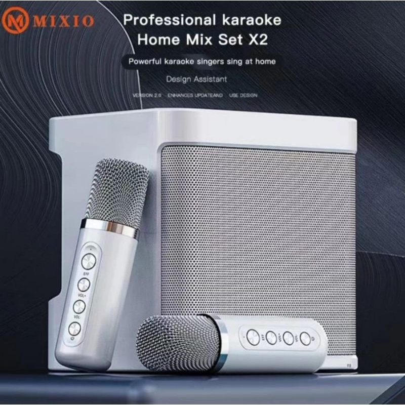 MIXIO YS-203 50+50W Voice Change Karaoke Speaker Bluetooth for Mobile