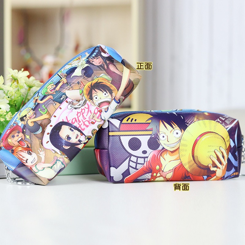 

Pensil case / tempat pensil / kotak pensil anime one piece luffy zoro