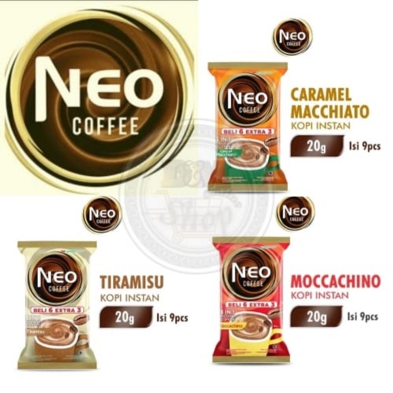

Neo Coffee 6+3 X 20gr Kemasan Pouch