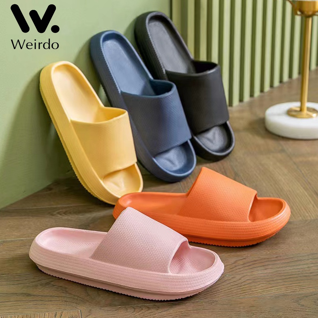 Original Weirdo EVA Sandal Rumah Berkualitas Sandal Kamar Mandi Berbahan Empuk Sandal Karet Wanita P