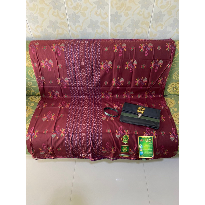 Sarung BTM Original Kembang / MST 100% FULL SUTRA