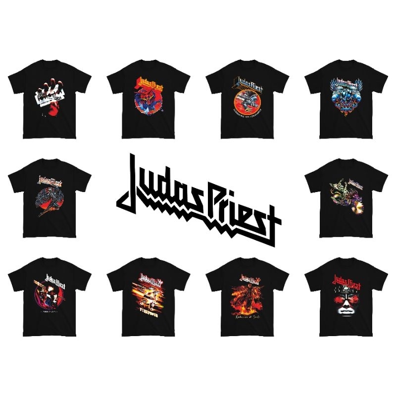 Kaos Judas Priest Band Music / Baju Judas Priest Band Musik / Kaos Band Judas Priest / Baju Band Jud