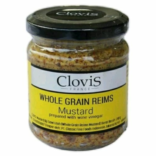

CLOVIS Whole Grain Reims Mustard 200g