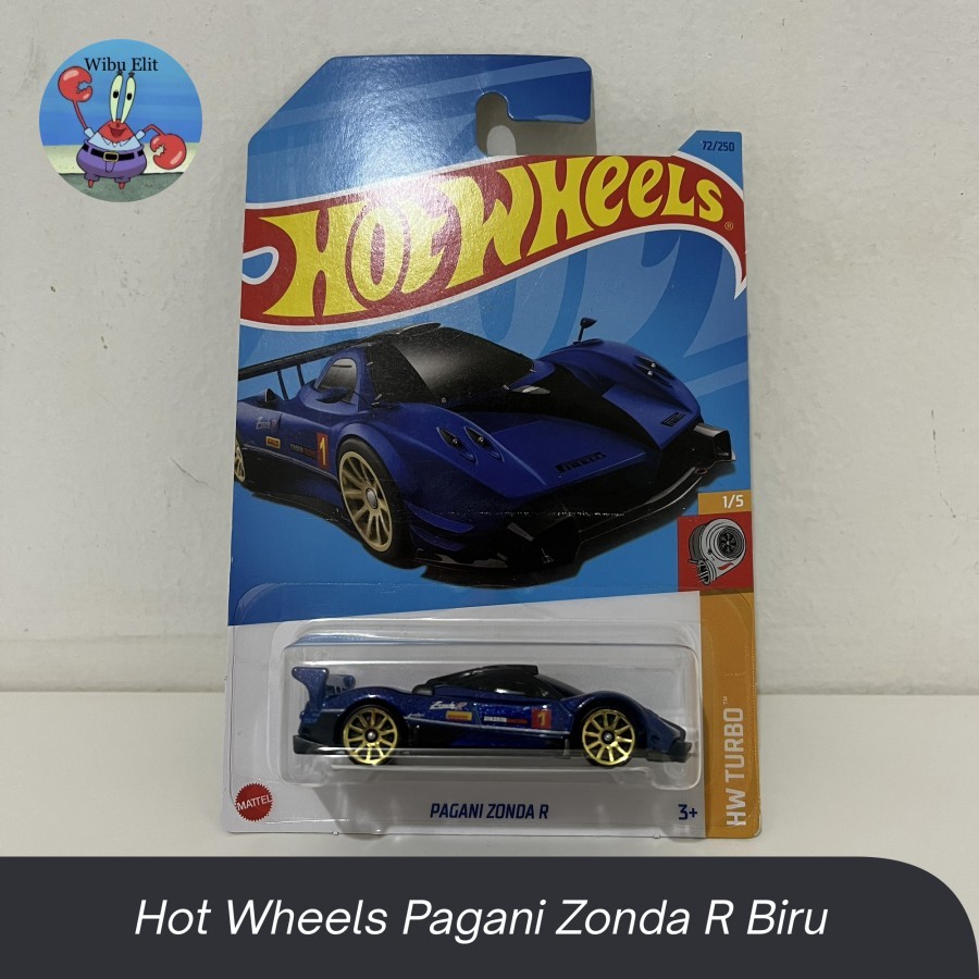 Hot Wheels Pagani Zonda R Biru