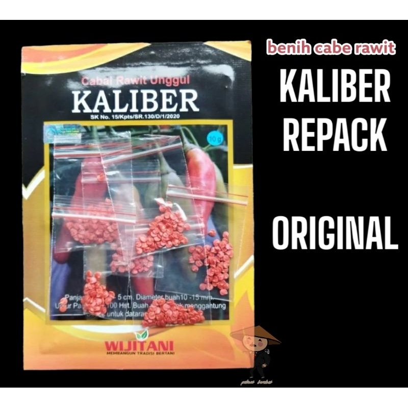 benih cabe rawit KALIBER REPACK 1000 biji