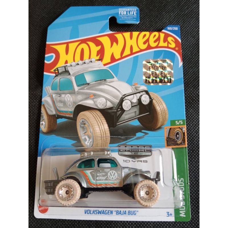 HOT WHEELS VOLKSWAGEN BAJA BUG ZAMAC FACTORY SEALED