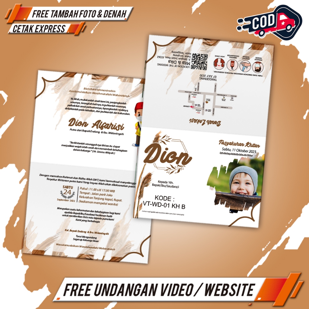 Antdemic Undangan Pengajian Pernikahan Foto Express