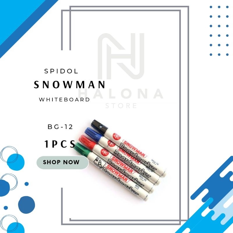 

Spidol White Board Snowman BG-12
