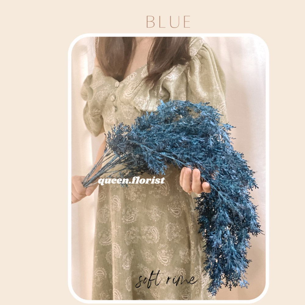 DAUN JUNTAI SOFT RIME  RUMPUT LAUT Aksesoris Juntai Star Premium Artificial Dekorasi  Daun Rambat Bu