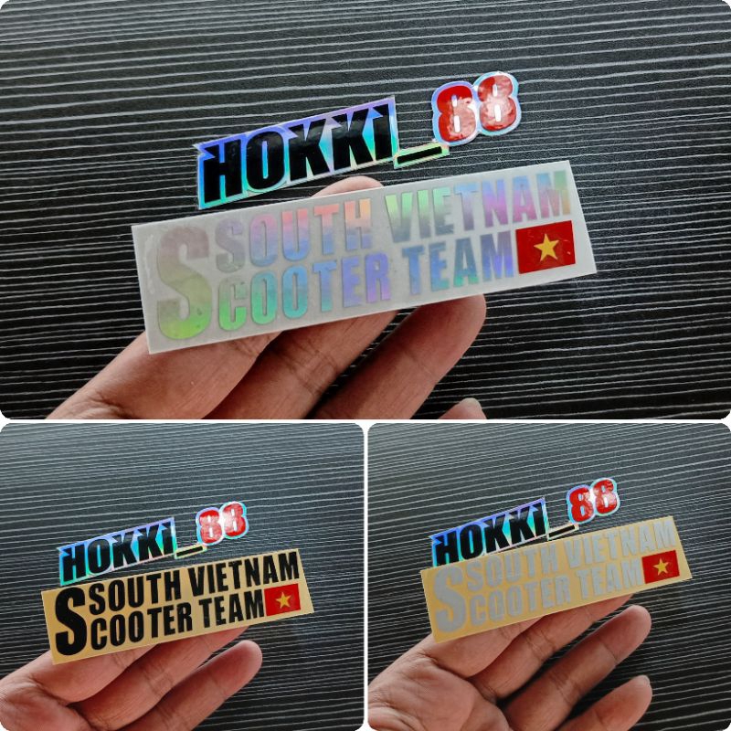 

STIKER SOUTH VIETNAM TEAM