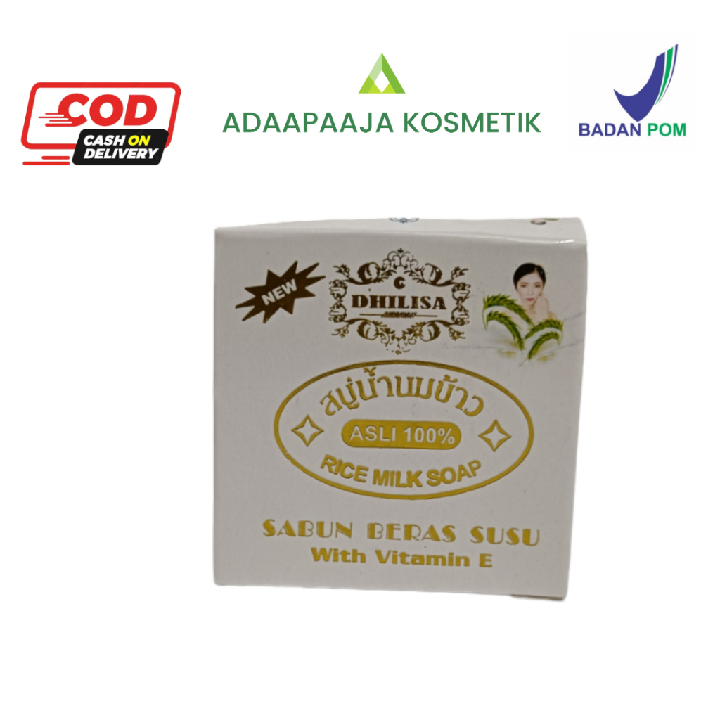 (A3Shop)  Dhilisa Sabun Beras Susu Thailand 60 gram