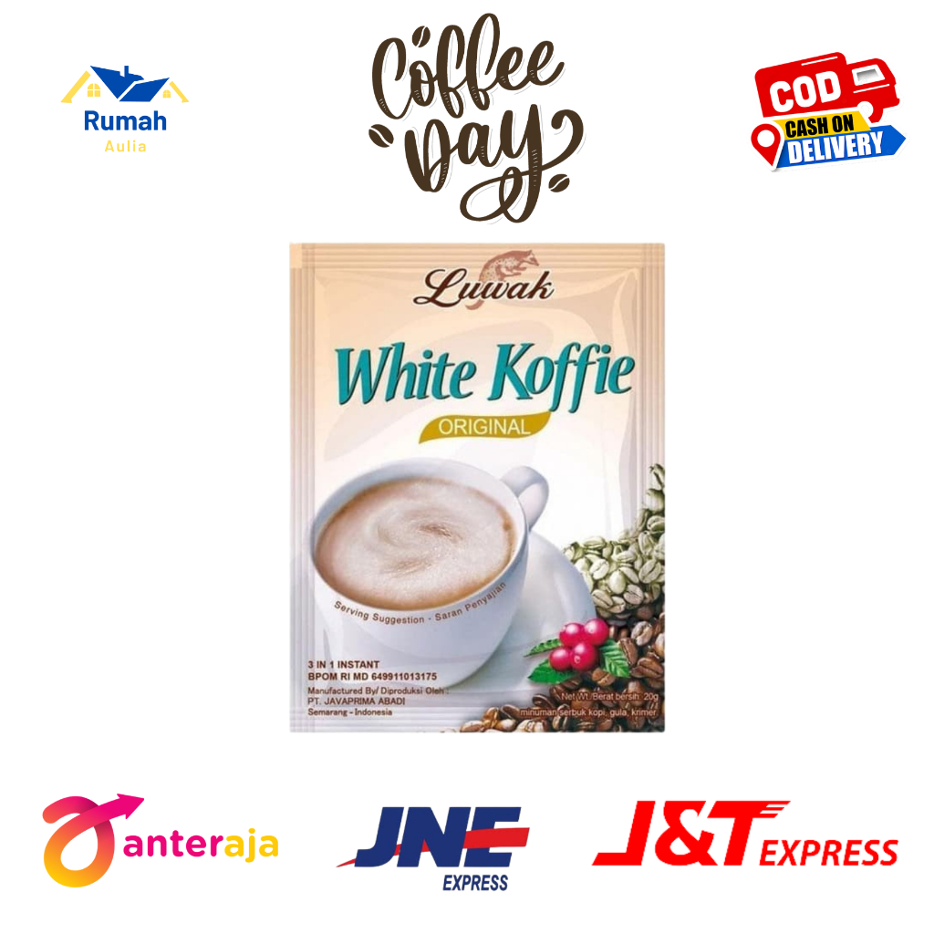 

Luwak White Koffie Original - Kopi Luwak yang Ekonomis dan Praktis - Isi 20 Gram