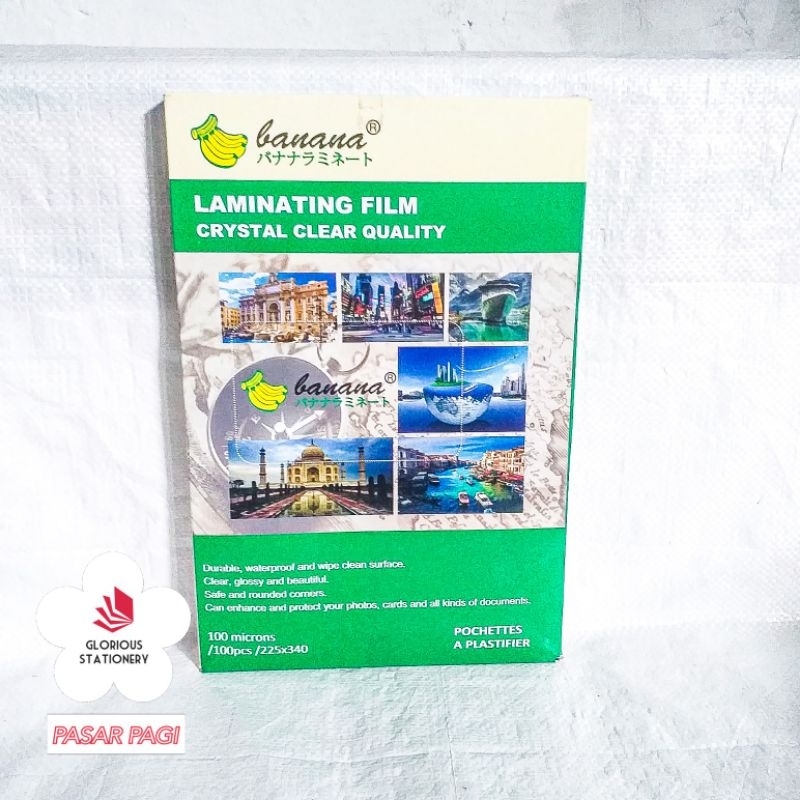 

plastik laminating folio merk banana