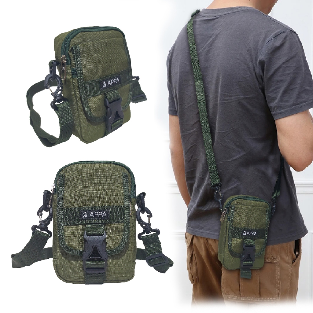 Tas SELEMPANG MINI HP SABUK TACTICAL SLINGBAG PRIA ARMY MILITER AP302 ROVER