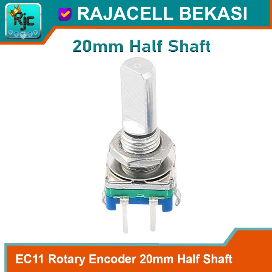 Rotary Encoder Code Switch EC11 Digital Potensiometer + Center Switch