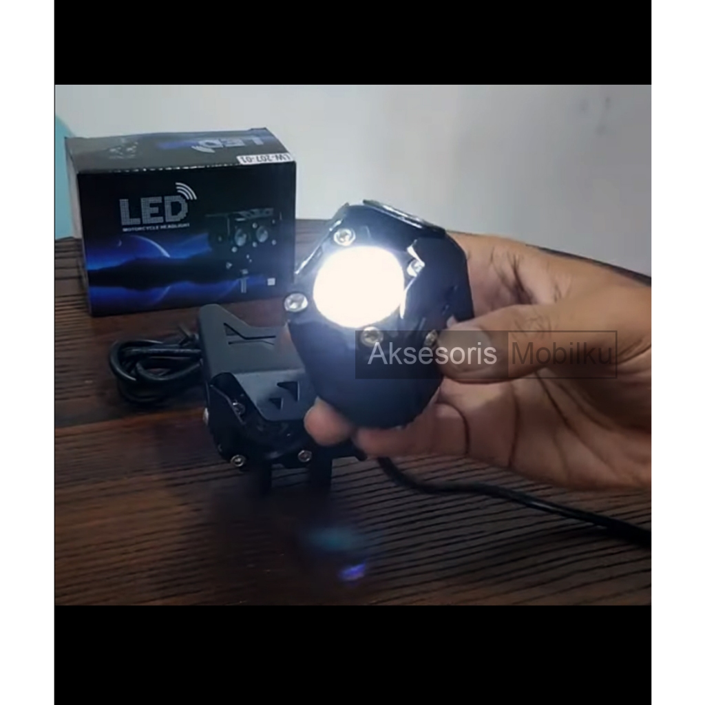 Mini Projie Lampu Laser Tembak 2 Warna Led 1 Mata Hi LOW Import