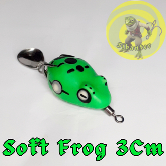 Soft frog 3Cm umpan ikan gabus umpan tiruan katak