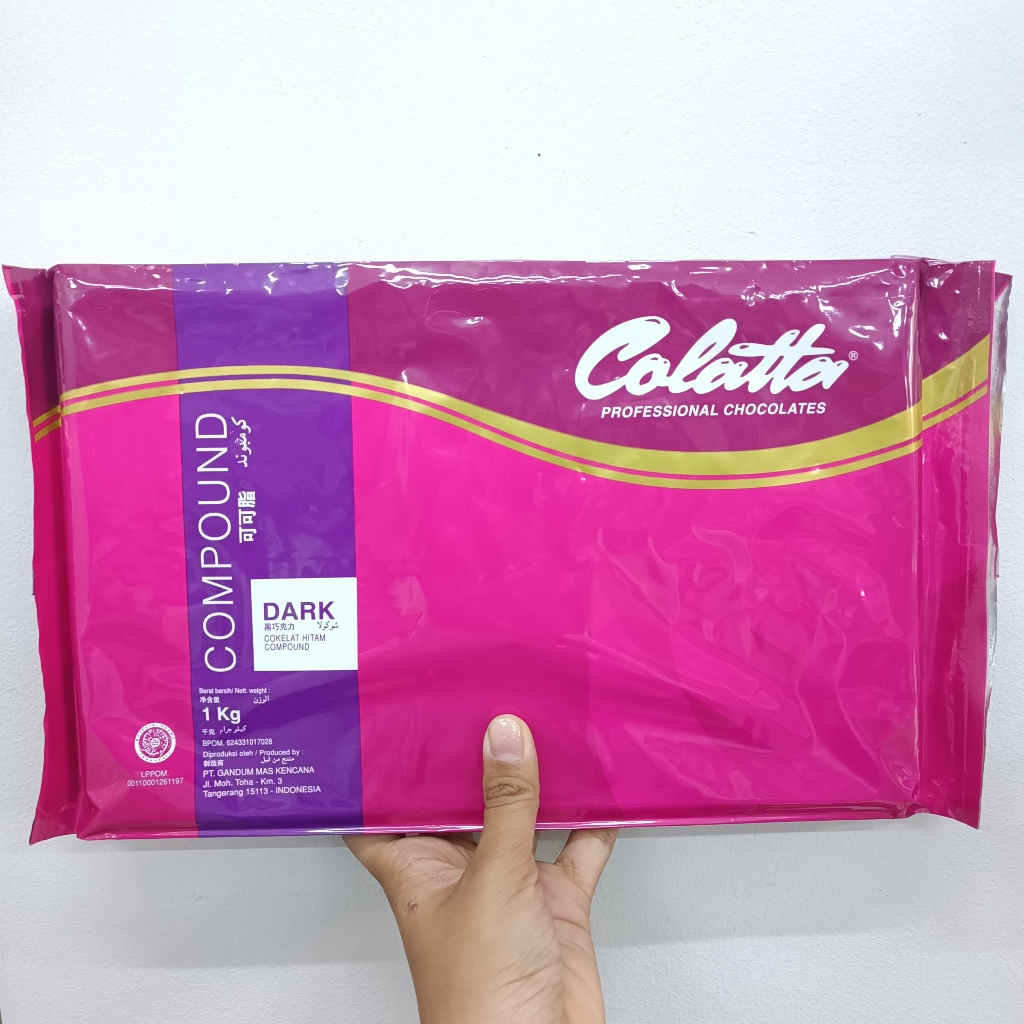 

COKLAT COMPOUND COLATTA DARK 1KG / COLATTA COMPOUND DARK 1KG