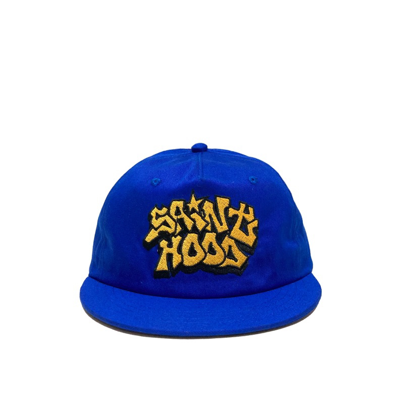 Topi 6 Panel Snap Back Biru - SAINTHOOD - Signature Logo