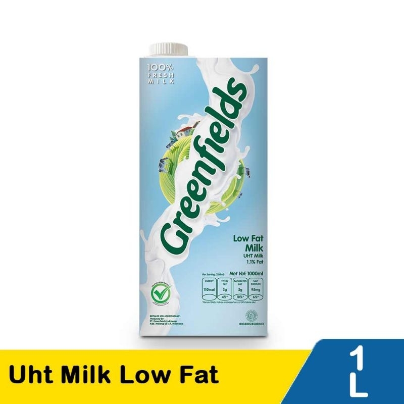 

Greenfields Uht Milk Low Fat 1000Ml