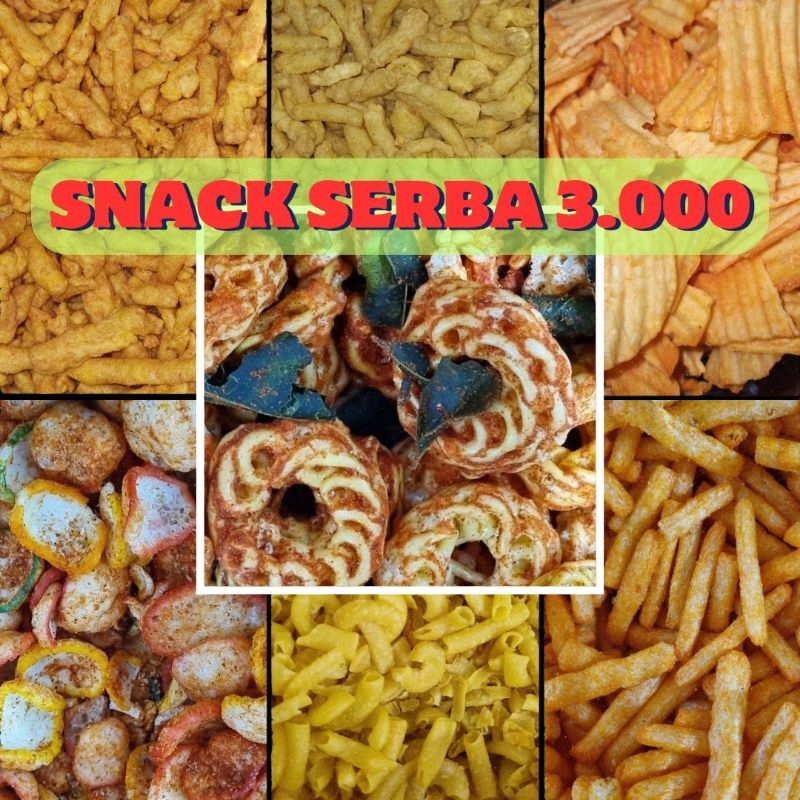 

Aneka Snack Serba Rp3.000 / Kemasan Ekonomis / Makanan Ringan