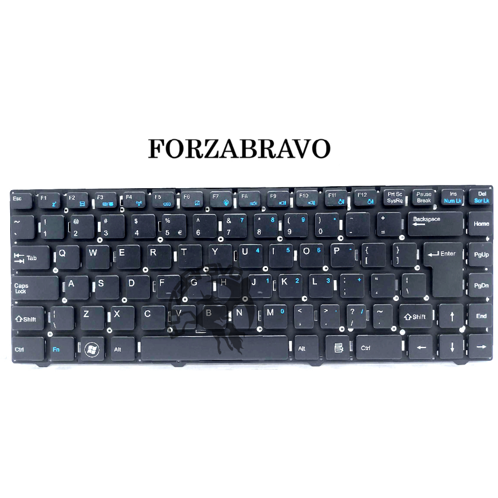 Keyboard Acer One 14 L1410 L1410-c4va L1410-c5vl L1410-c6d6 L1410-c7tl Black