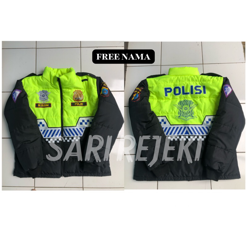 JAKET PATWAL POLISI LANTAS TERBARU ORIGINAL JAKET POLISI LANTAS