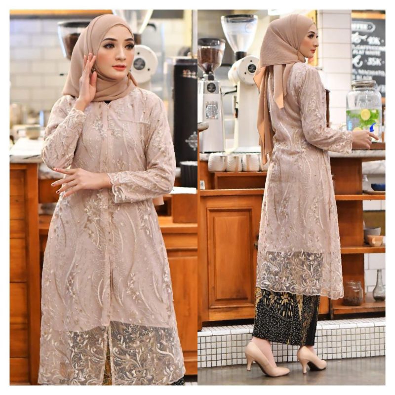 Set Tunik Busui//Tunik Busui//atasan Tunik Busui sleting depan//