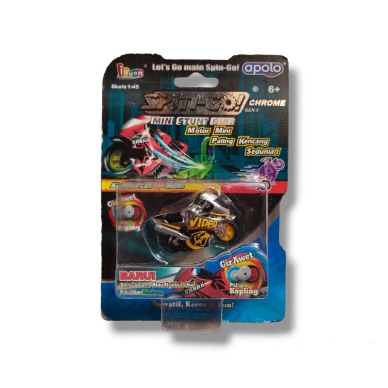 Spin Go Motor Mini Bike Gen 5 Chrome
