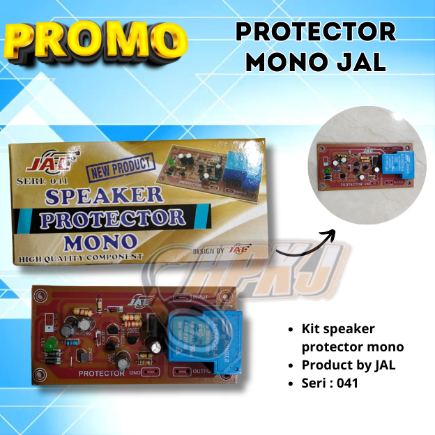 JAL KIT SPEAKER PROTECTOR MONO Kit speaker protec mono JAL