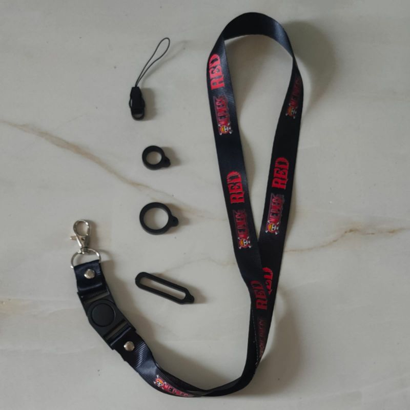 

TALI LANYARD ONEPIECE RED ANIME ONE PIECE SERIES logo Premium / gantungan kunci / gantungan id card / gantungan flashdisk / nametag hp name tag / handphone BEST SELLER COD o