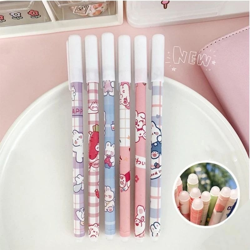 

Pulpen Bisa Hapus Bolpoin Gel Erasable Pen Motif Karakter Lucu