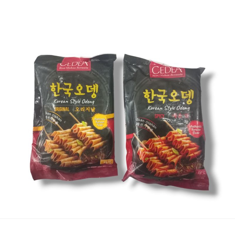 

Cedea Olahan Ikan Korean Style Odeng Kemasan 480gram