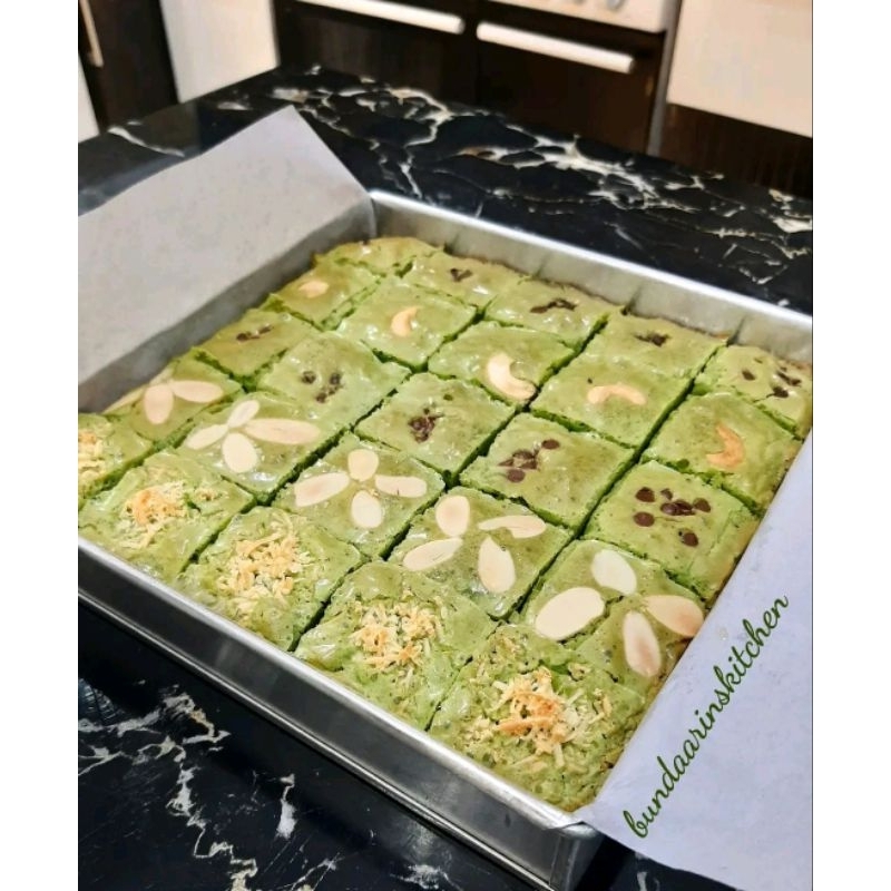 

Matcha Brownies Premium