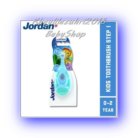 Jordan Oral Care Sikat Gigi Bayi Anak Step 1 Usia 0-2tahun