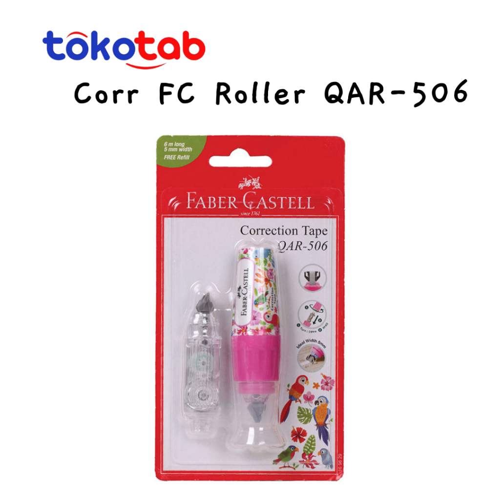 Tip-Ex Correction Tape Pita Faber Castell QAR-506 QJR-506 R1
