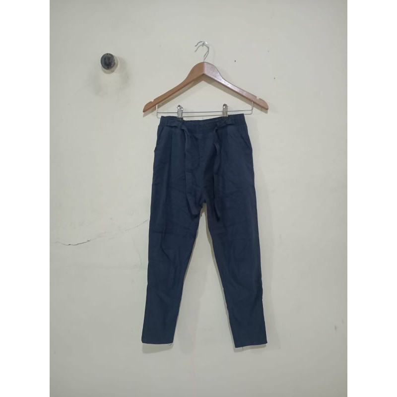 celana panjang kain katun wanita