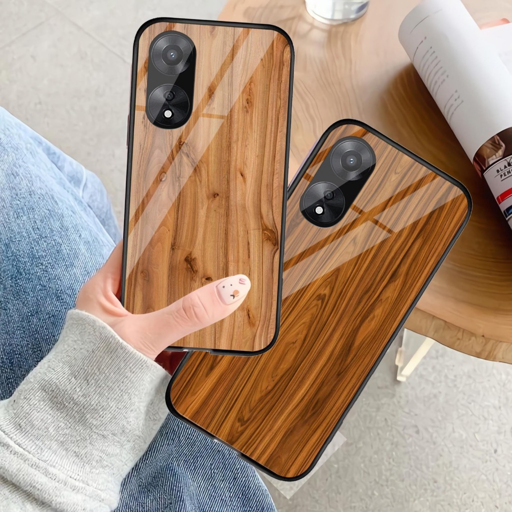 Case Kaca Oppo A58 baru - Casing Hp Oppo A58 baru  - case Kaca Glossy Oppo A58 - Case Keren Oppo A58