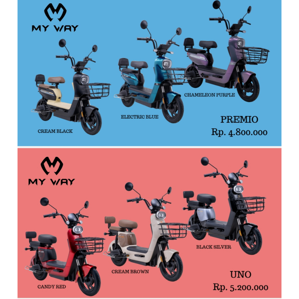 Sepeda Listrik MY WAY PREMIO MY WAY UNO by Polygon sepeda e bike