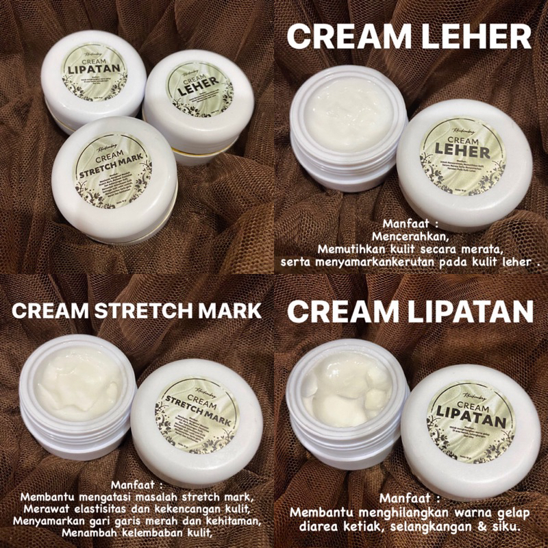 Cream Stretch Mark , Lipatan , Ketiak , Leher , Bokong