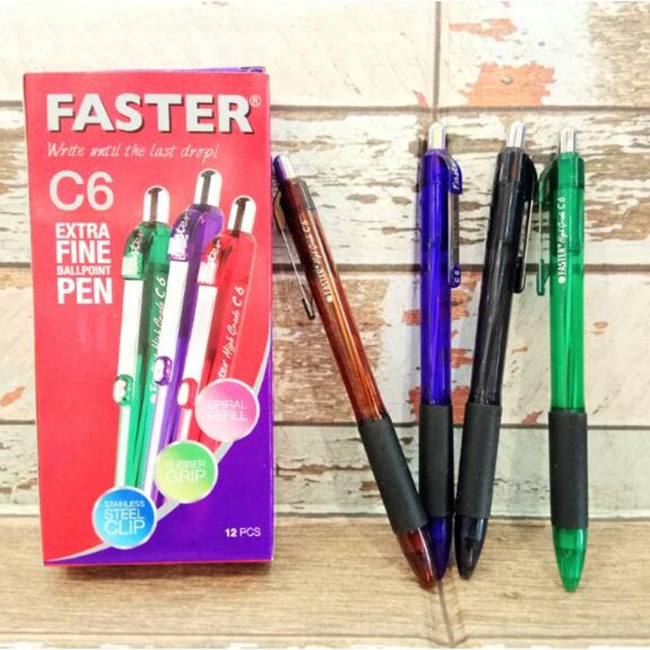 

Laris Pulpen Faster C6 (12 pcs) Murah Banget