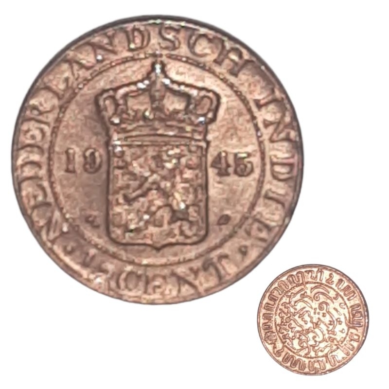 Uang Koin Kuno Benggol 2 ½ Cent, 1 Cent, ½ Cent [ Edisi Semua Koin Benggol ]