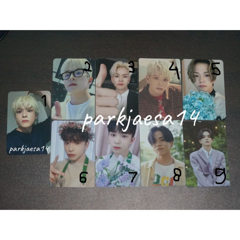 PHOTOCARD ASAHI TREASURE SELCA CONCEPT JIKJIN HELLO MD POP UP POB KTOWN APPLEWOOD DECOKIT CEREAL MEM