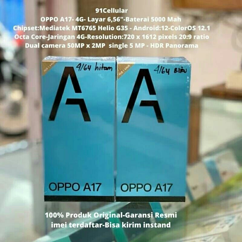 Oppo A17 4/64 second minus