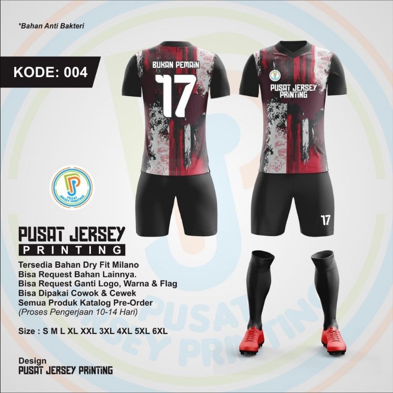 COD SATUAN DAN GROSIR Jersey Custom Sepak Bola Murah Jersey Custom Full Printing Bisa Design Sendiri