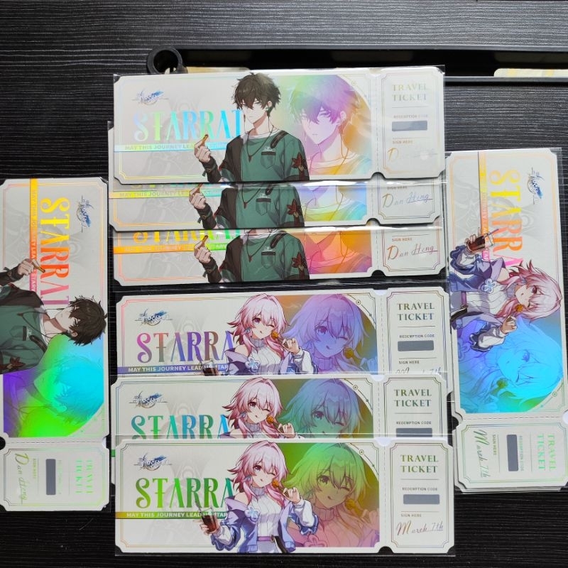 Tiket Hologram Honkai Star Rail Time To Feast (HSR x Convivium)