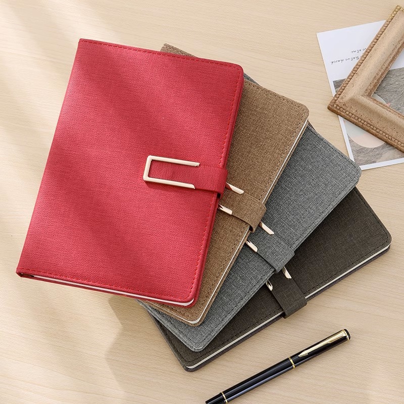 

Buku Catatan Kerja Daily Planner Notebook Cover Kulit Kertas A5 200 halaman (100 lembar)