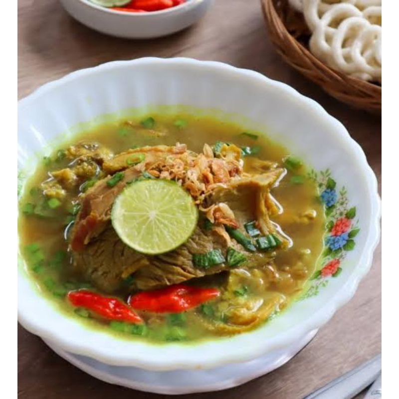 

Soto Ayam Lamongan, Soto Daging Sapi Madura Porsi besar untuk sekeluarga