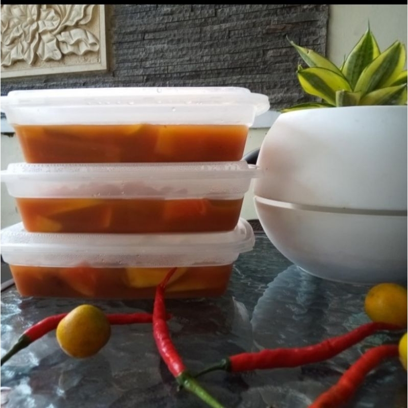 

Rujak aceh kweni 1500gr isi 3 box