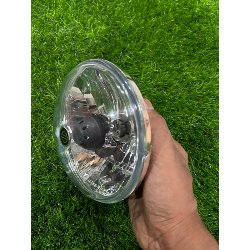 Headlamp Lampu depan reflektor HD harley davidson original 5,75 inchi pnp batok cb crme